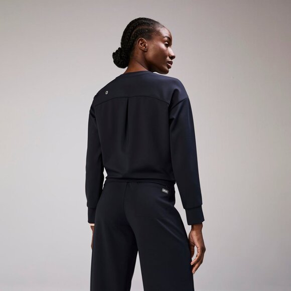 FIGS Cornelia FORMx Crewneck Scrub Top - Picture 3 of 4